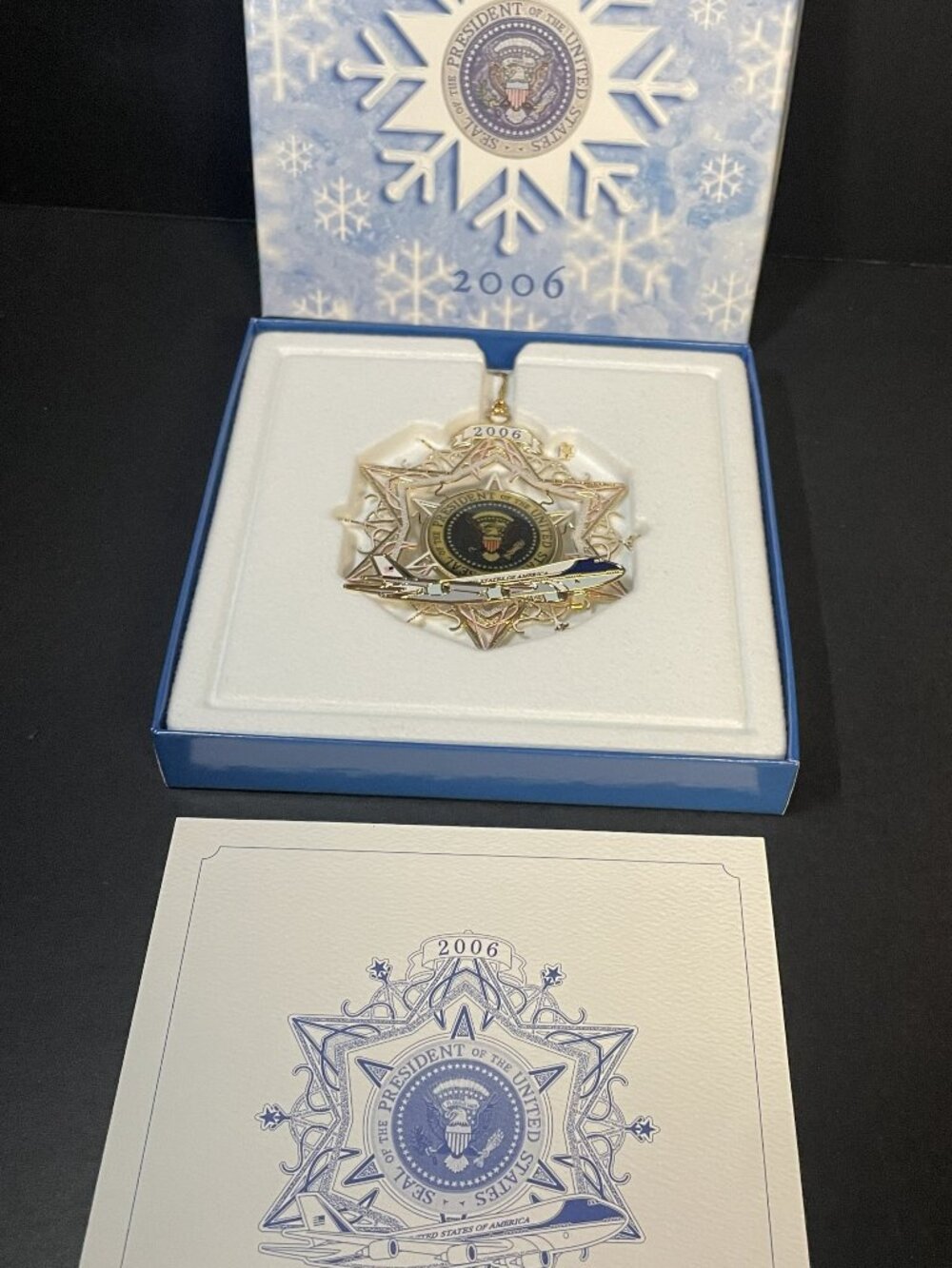 White House Historical Association Ornament - 2006 - Air Force One